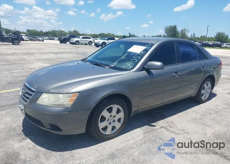2009 Hyundai Sonata Gls из США, поврежденный, VIN 5NPET46C29H550578